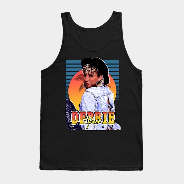 Retro Flyer Style Debbie Gibson Fan Art Tank Top by Now and Forever